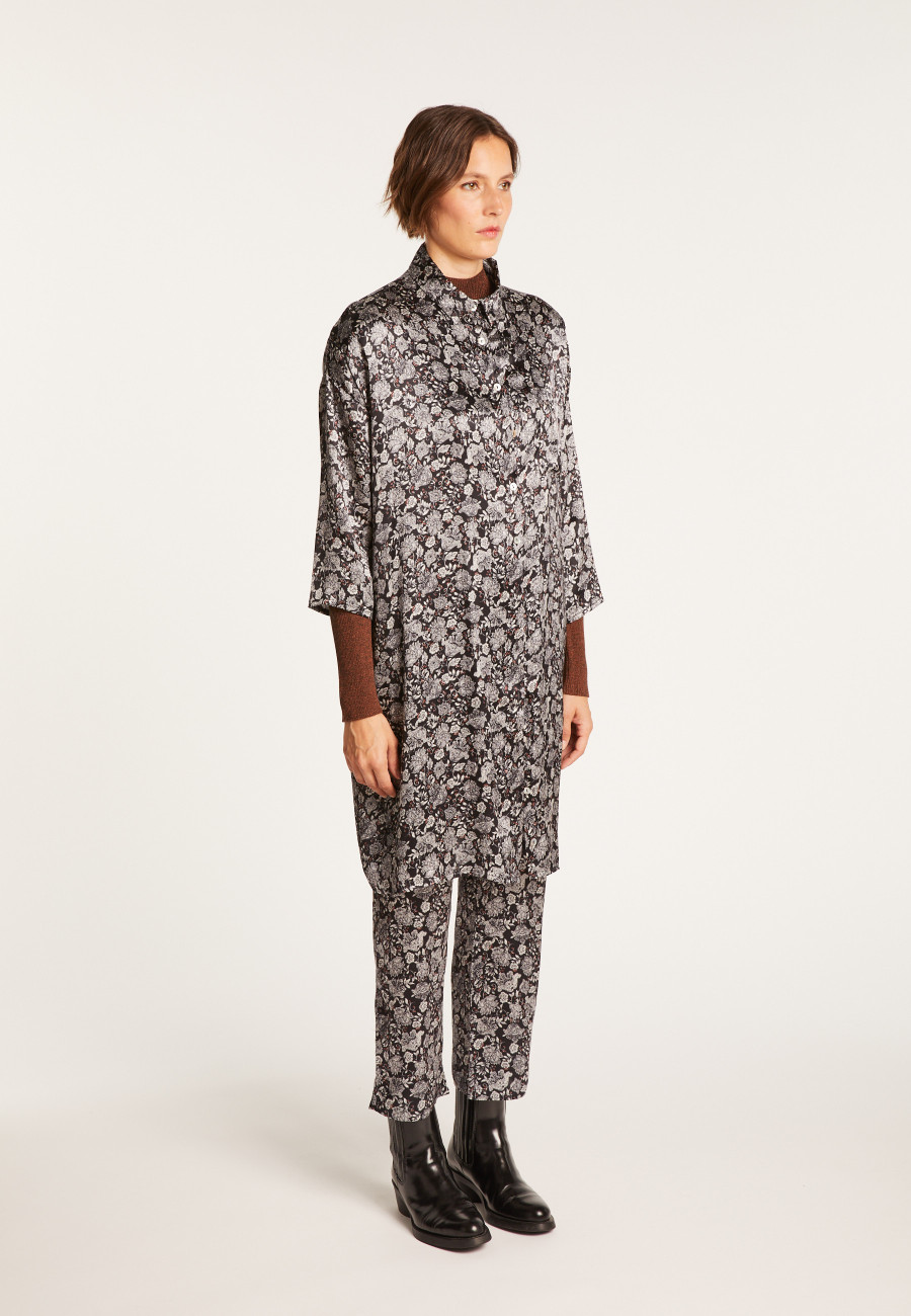 Silk shirt-dress by Maison Montagut & Maison Martin Morel - Gaspar