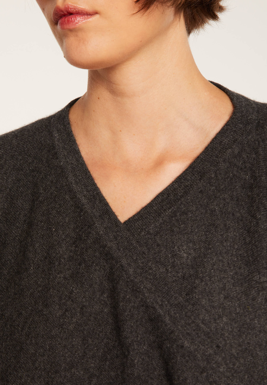 Gilet oversize en cachemire - Blondine