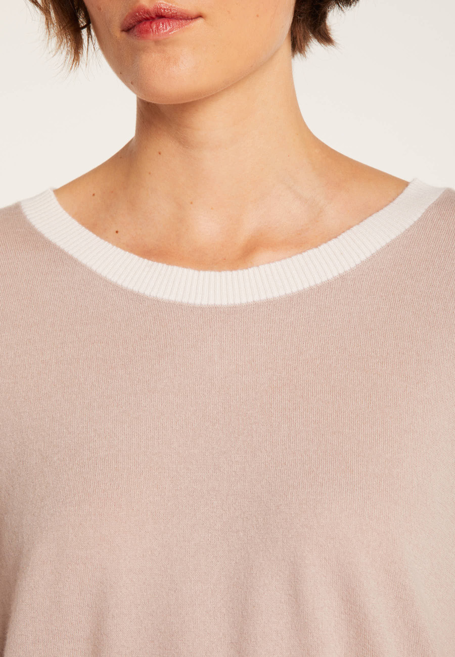 Suéter leve e solto de cashmere - Maya