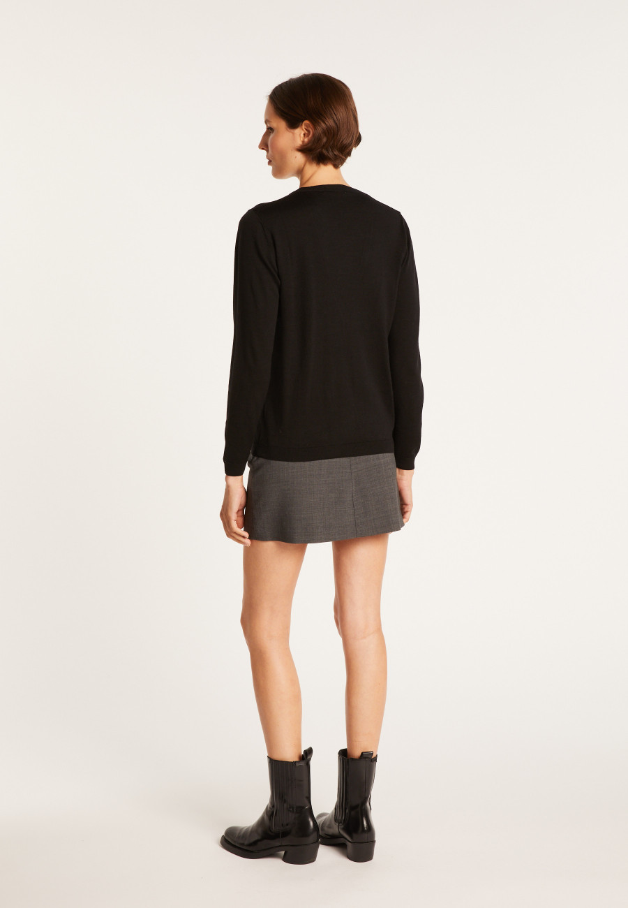 100% merino wool cardigan - Baby