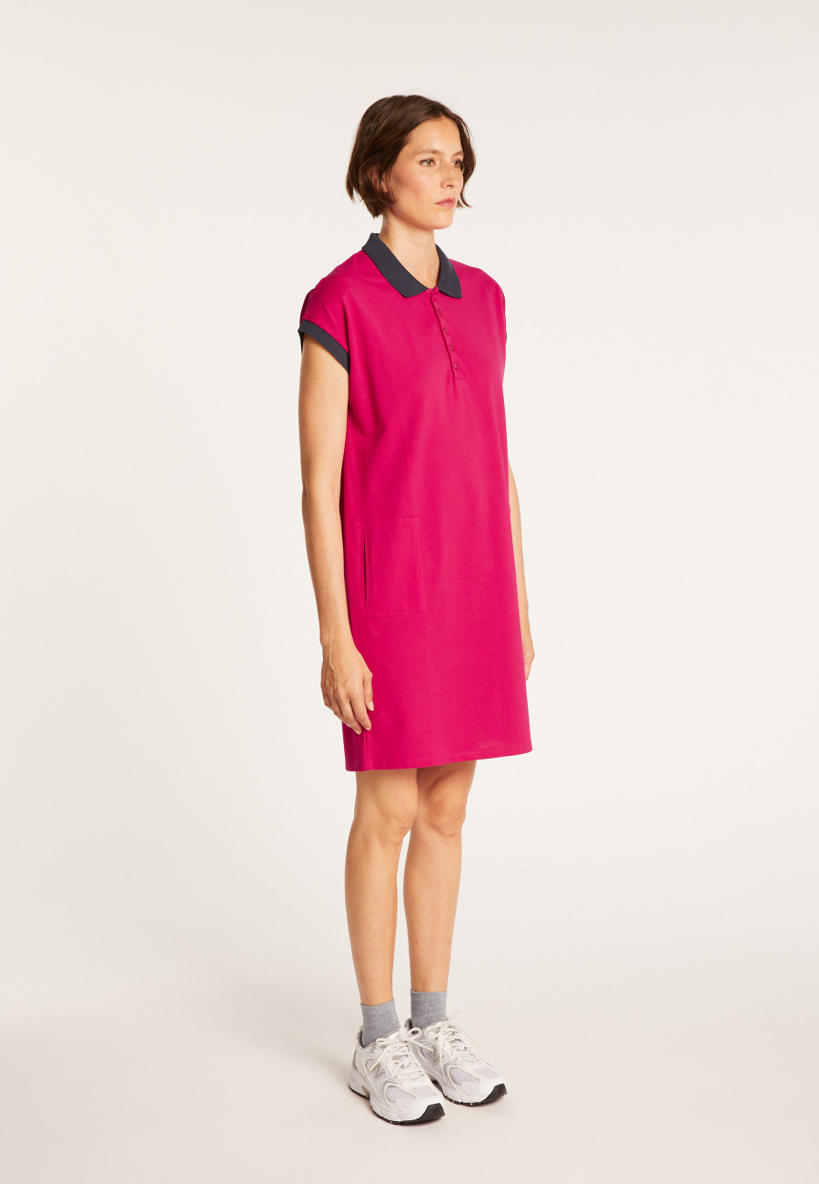 Short-sleeved cotton dress - Angy