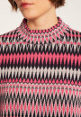 Wool sweater with Aztec patterns - Fidji