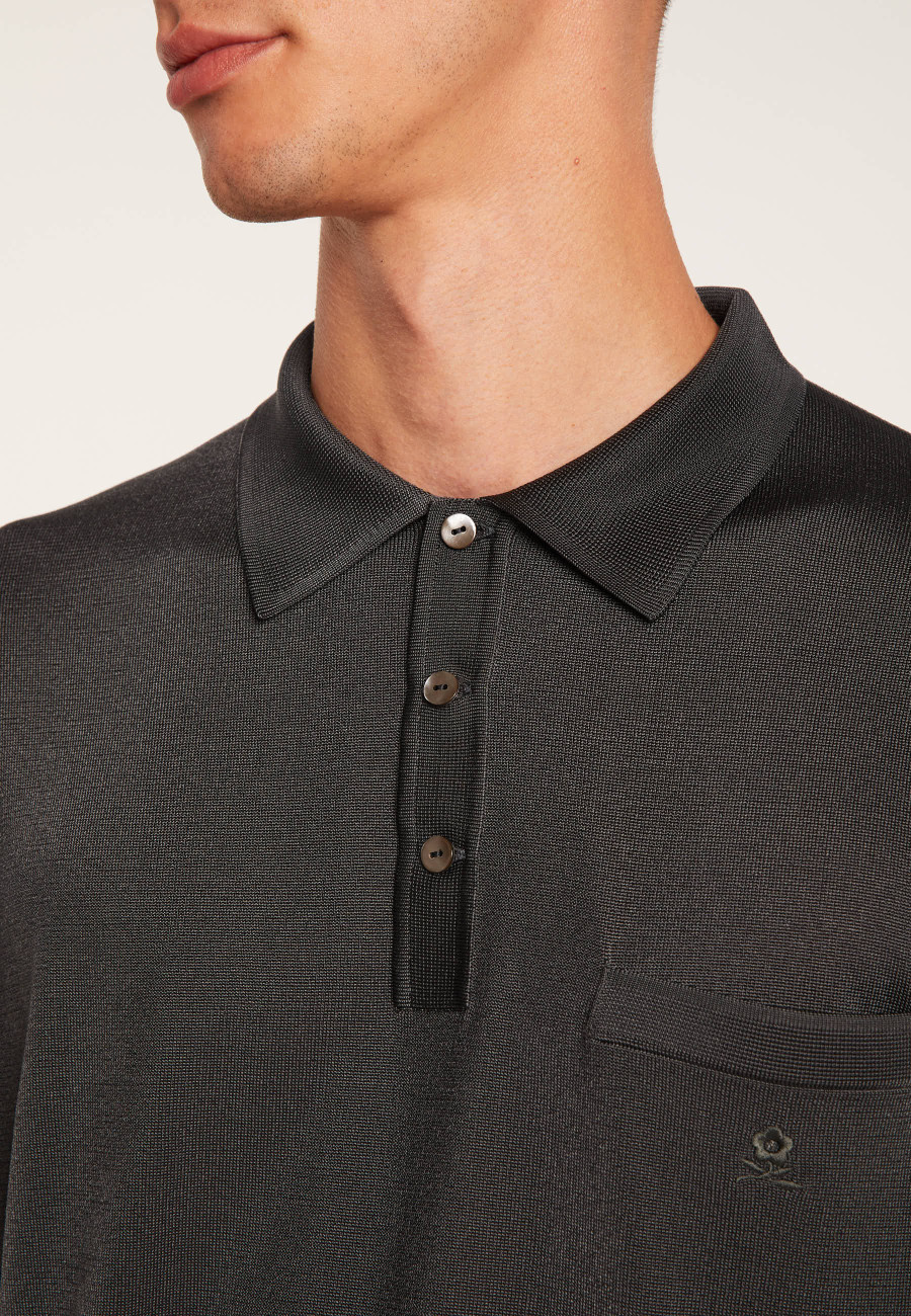 Polo shirt made of Fil lumière - Vadim