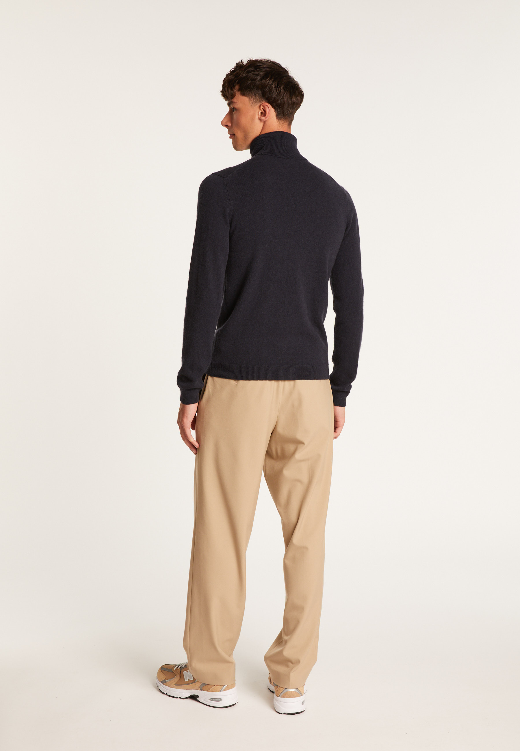 Pull col roulé en cachemire Felipe