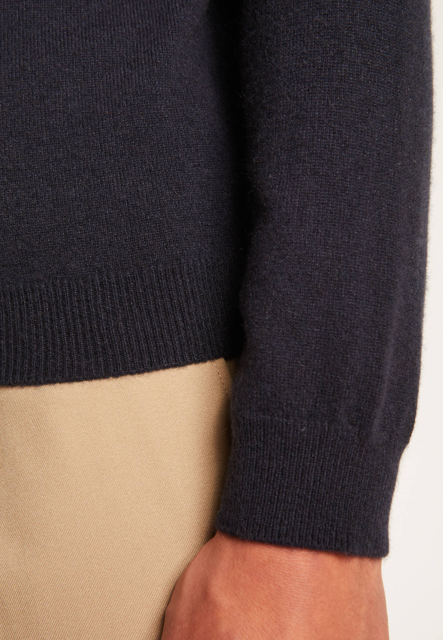 Pull col roulé en cachemire - Bruno