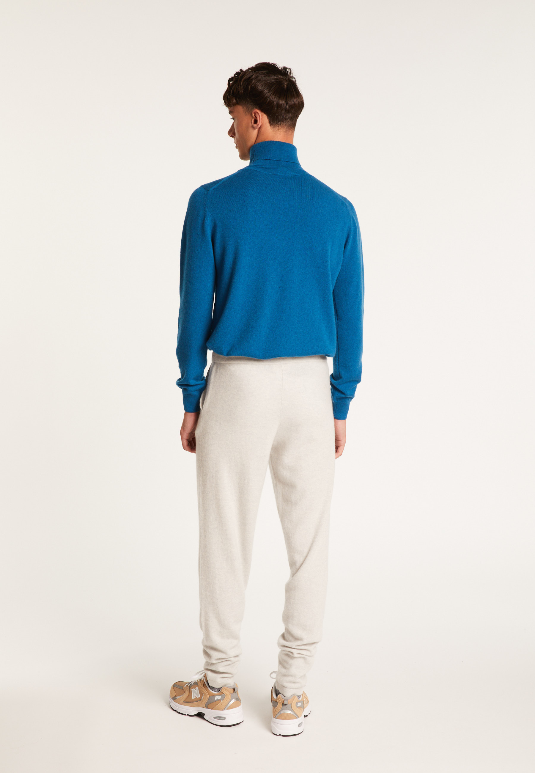 Pantalon en cachemire - Harvey 6340 Marine - 05 bleu marine