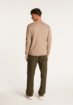 Cotton and cashmere zip-up cardigan - Hiro