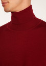 Pull col roulé en laine mérinos - Berry 6600 blanc - 02 Blanc