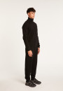 Gilet zippé en cachemire 4 fils - Balthazar 6610 noir - 01 Noir