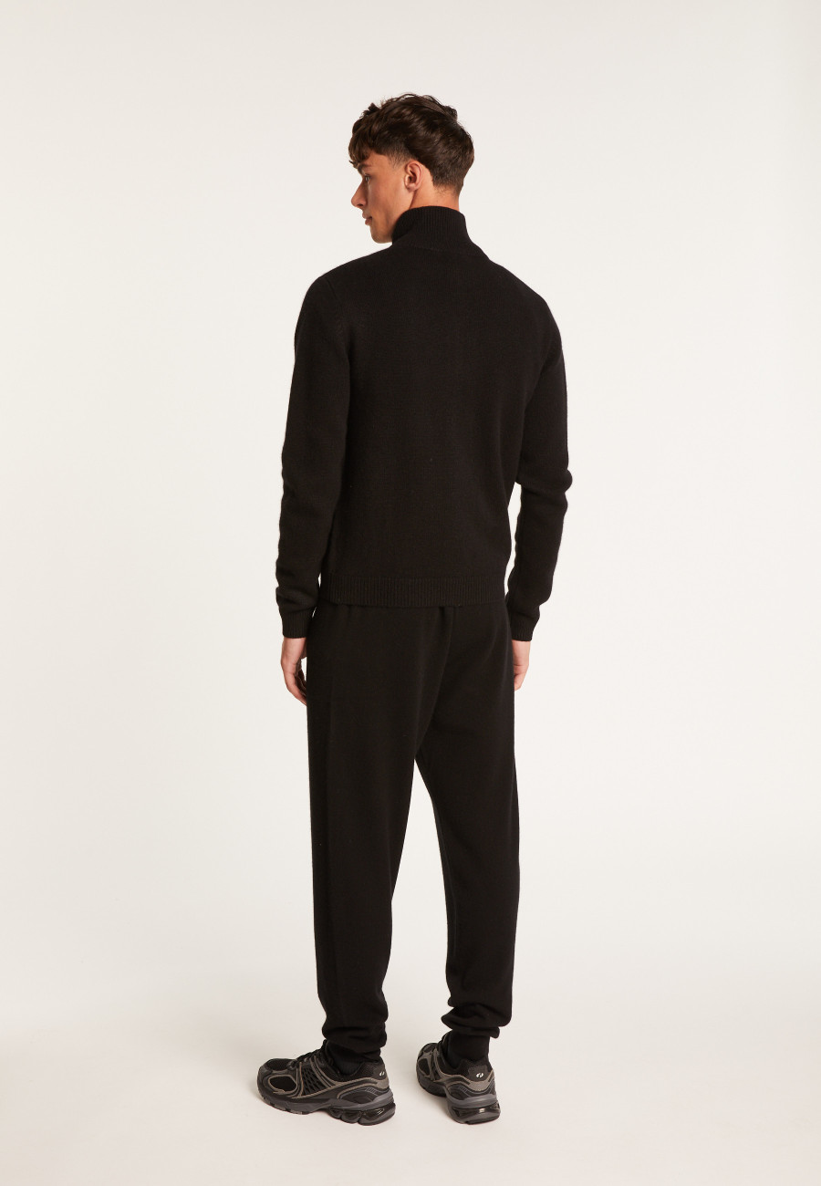 Gilet zippé cachemire 4 fils - Balthazar