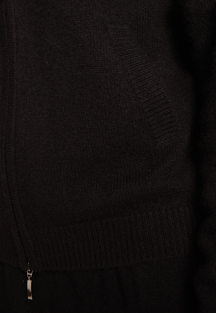 Gilet zippé cachemire 4 fils - Balthazar