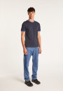 Tri-color pique cotton t-shirt - Duc