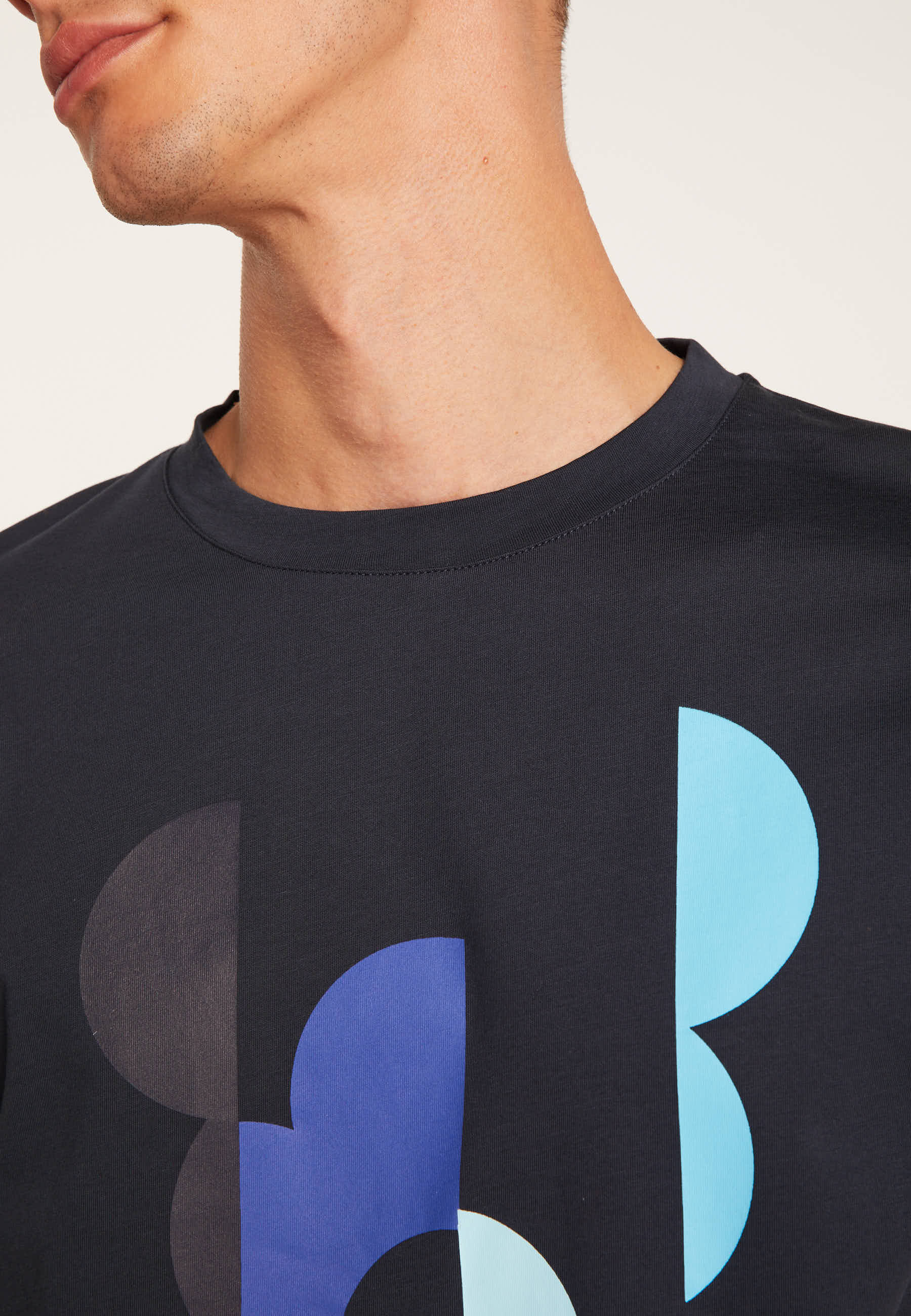 Graphic organic cotton t-shirt - Dan