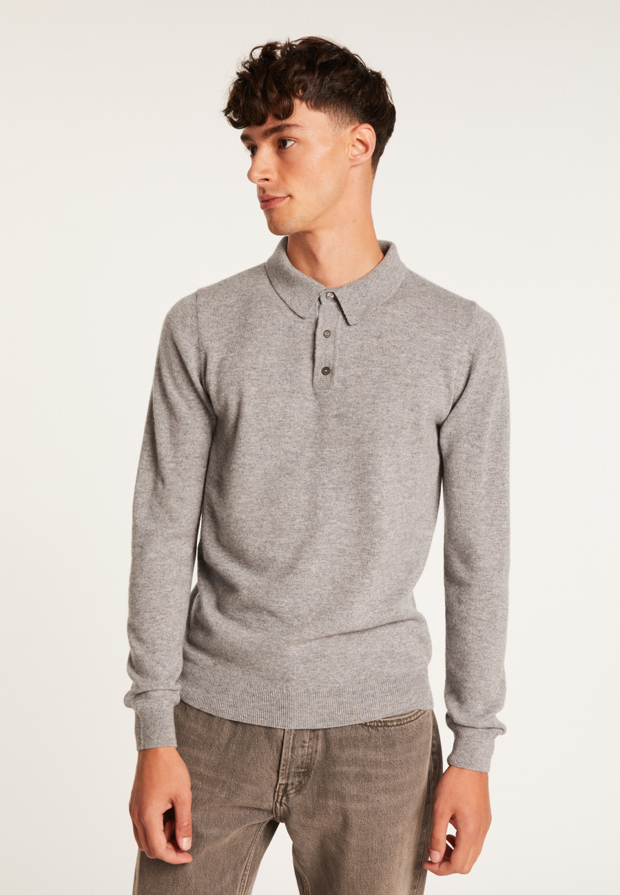 Cashmere polo neck sweater - Emerson