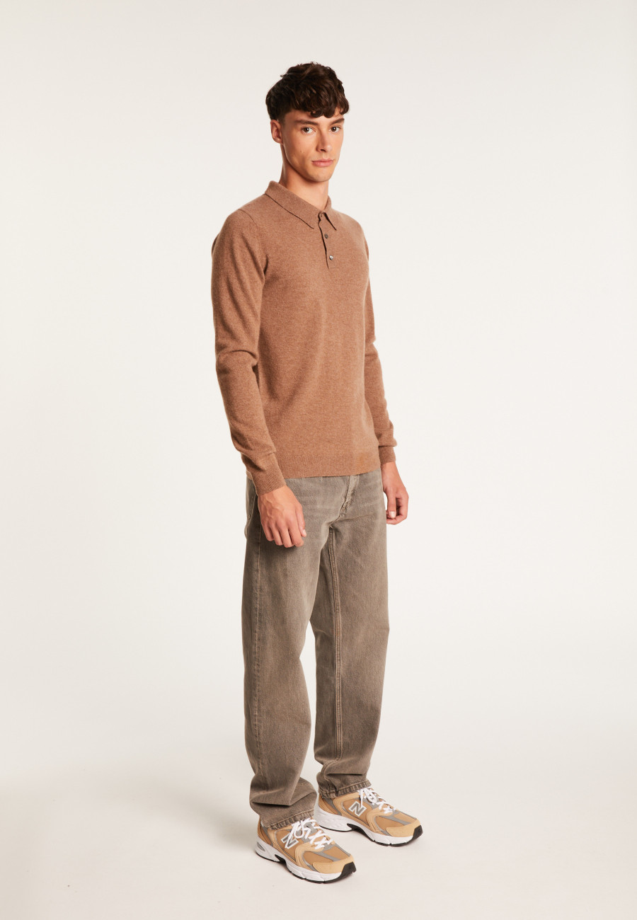 Cashmere polo neck sweater - Emerson