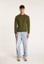 Polo manches longues en 100% cachemire - BILLY