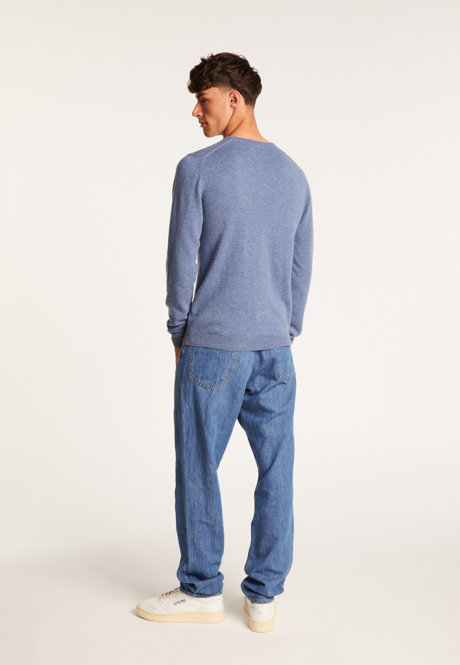 Round-neck cashmere sweater - Evain