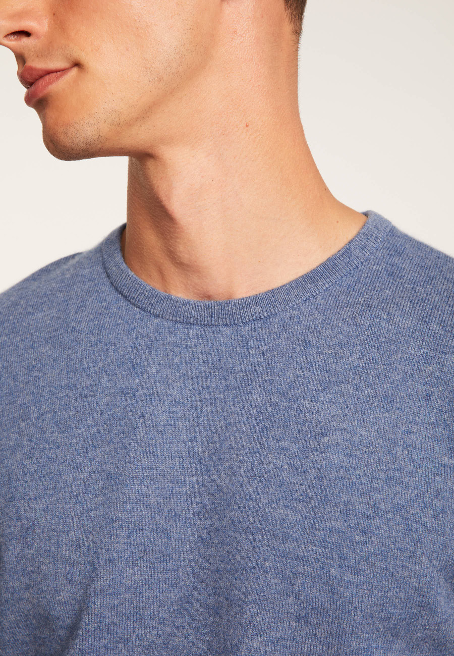 Round-neck cashmere sweater - Evain