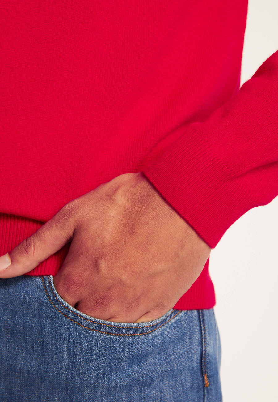 V-neck cashmere sweater - Evann