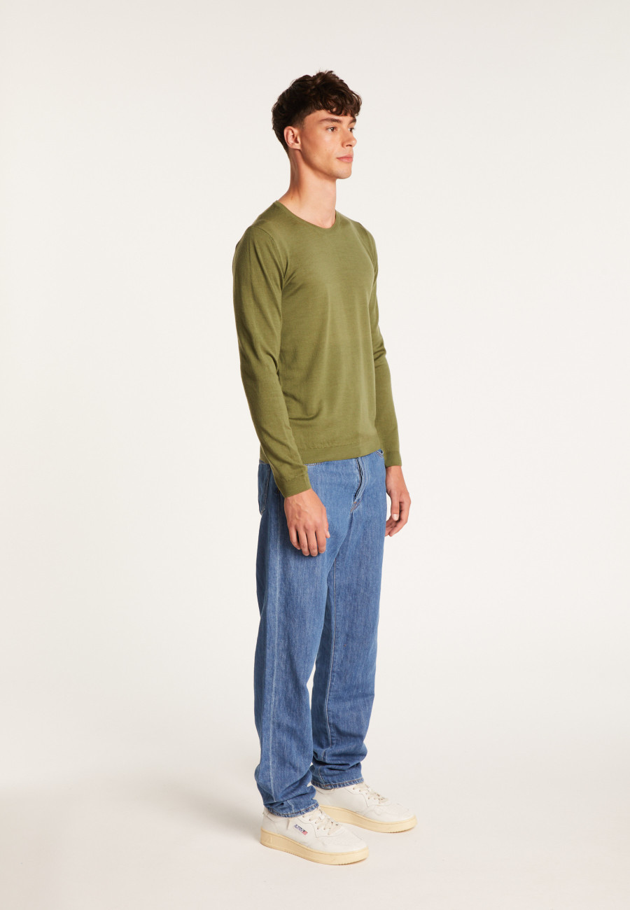 Round-neck wool sweater - Eddie