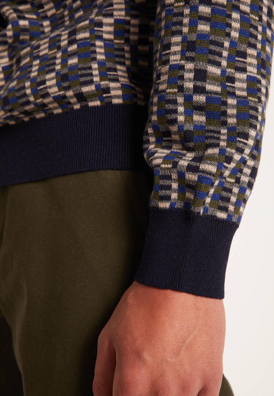 Suéter gráfico de algodão e lã - Lorente