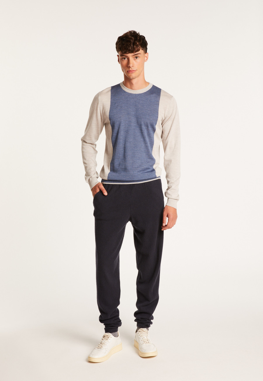 Suéter de lã bicolor - Lasso