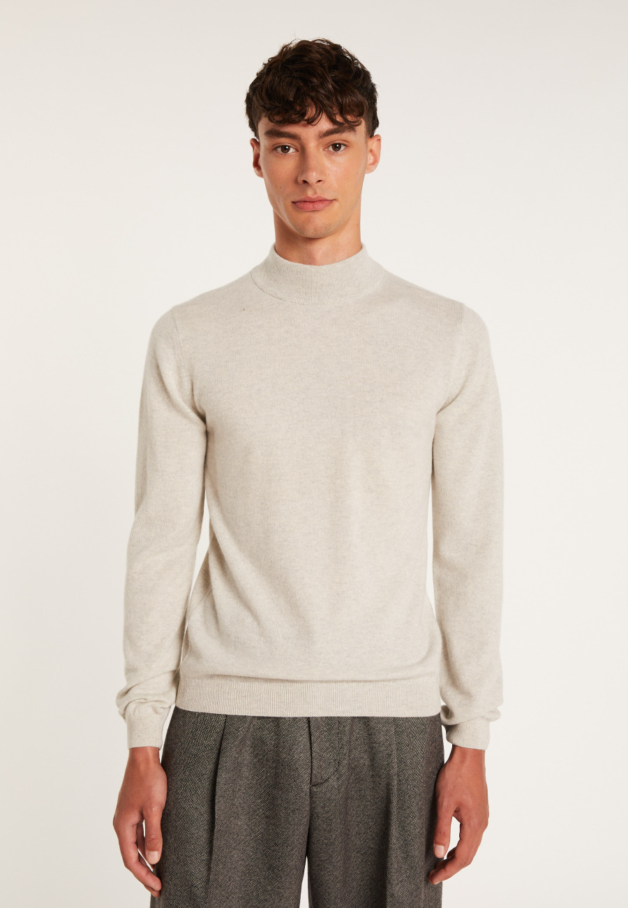 Cashmere high neck sweater - Balzan