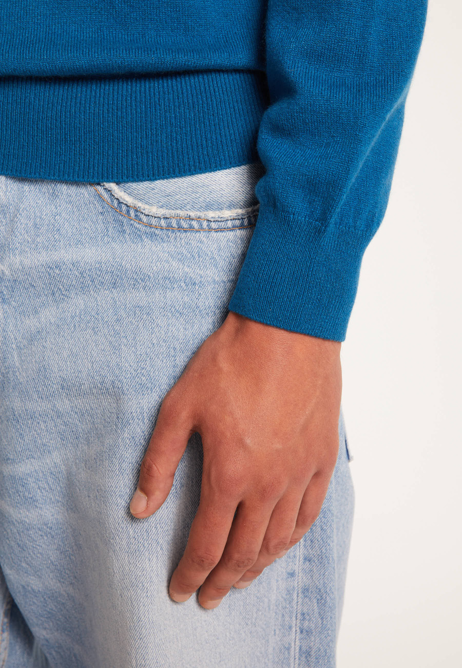 Round-neck cashmere sweater - Evain