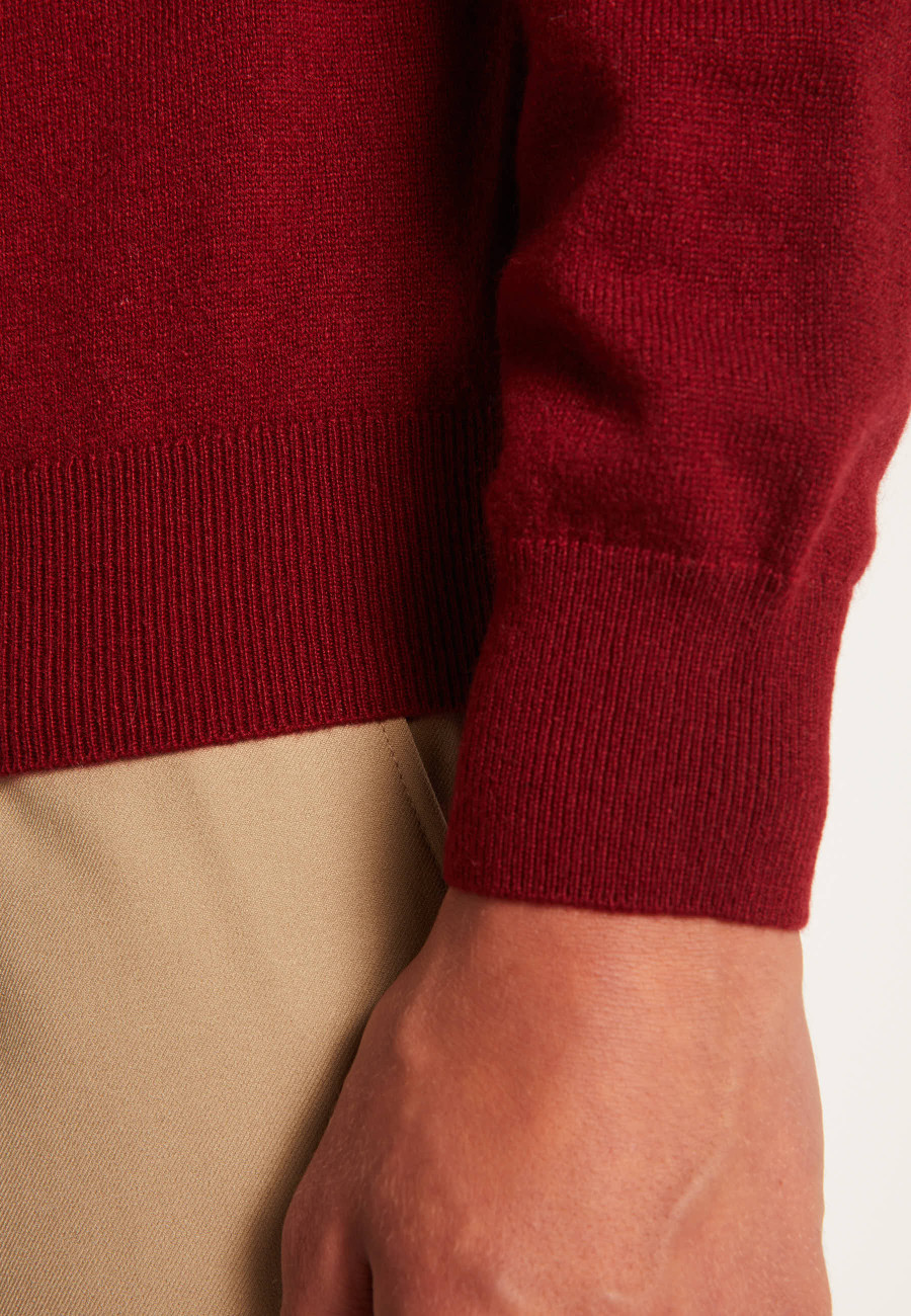 Pull col polo en cachemire - Emerson
