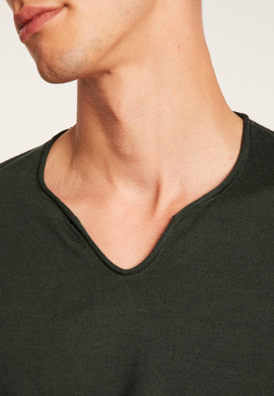 Suéter de lã merino com logo tunisiano - Etan