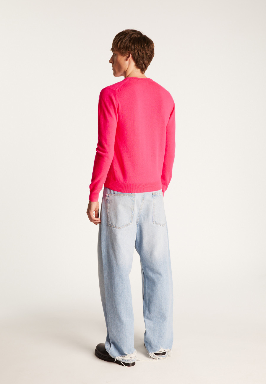 Cashmere V-Neck Sweater - Evann