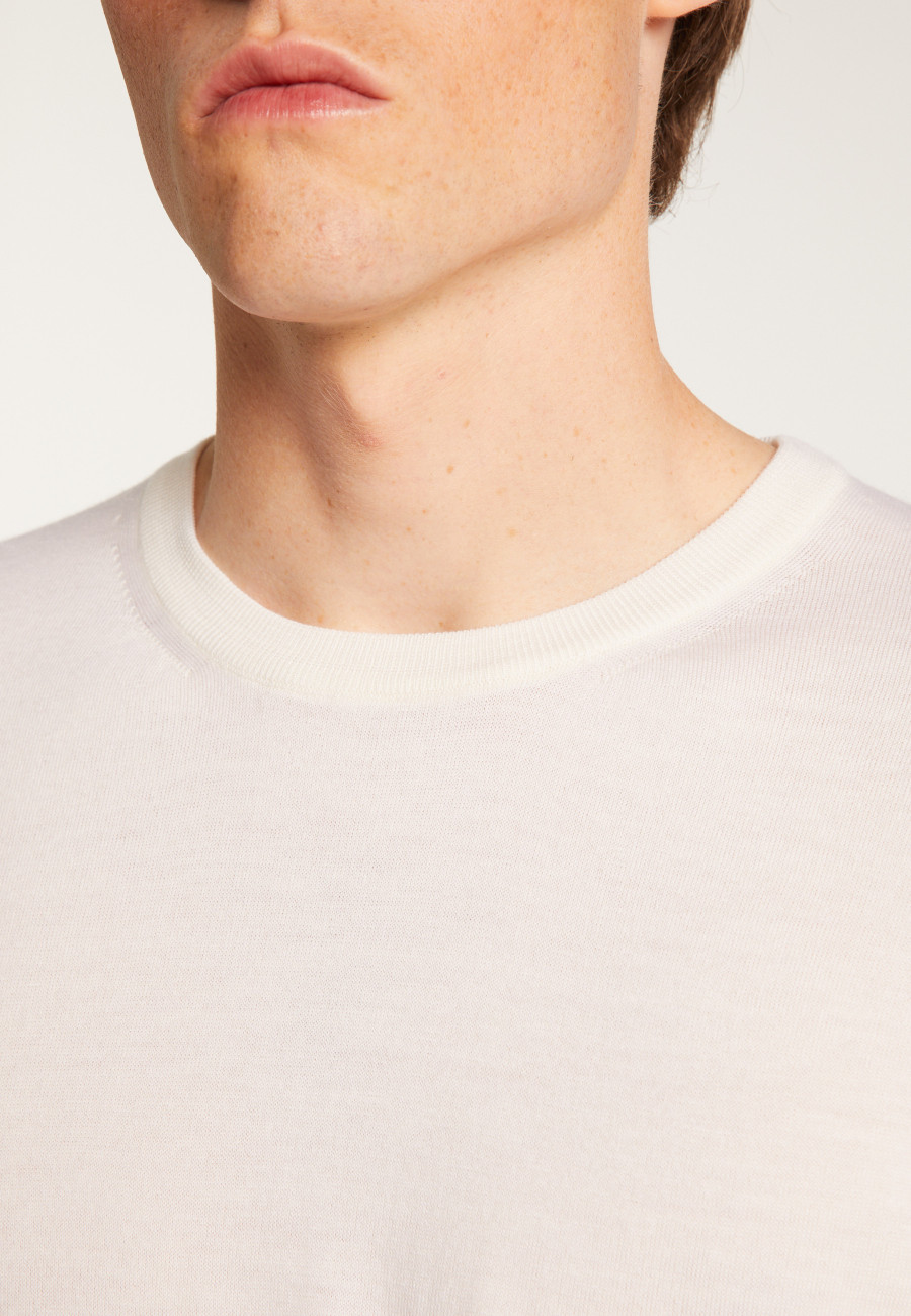 Merino Wool Crewneck Sweater - Eddie
