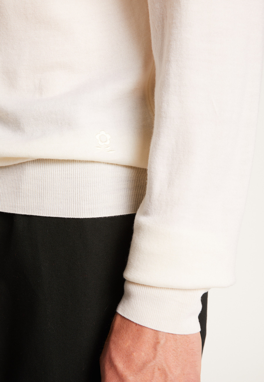 Merino Wool Crewneck Sweater - Eddie