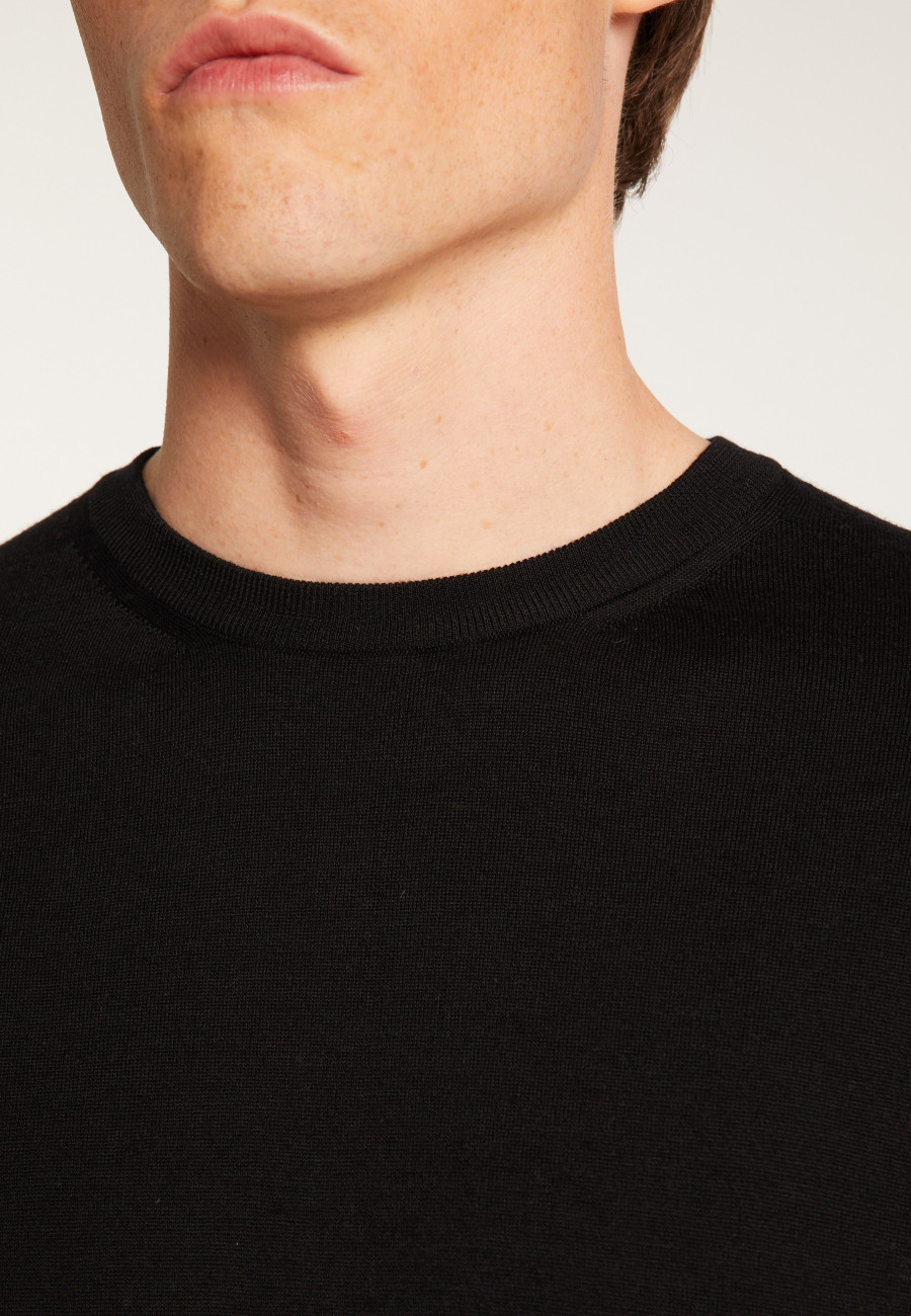 Merino Wool Crewneck Sweater - Eddie