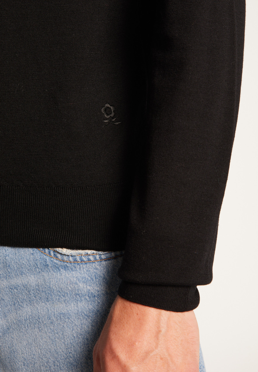 Merino Wool Crewneck Sweater - Eddie