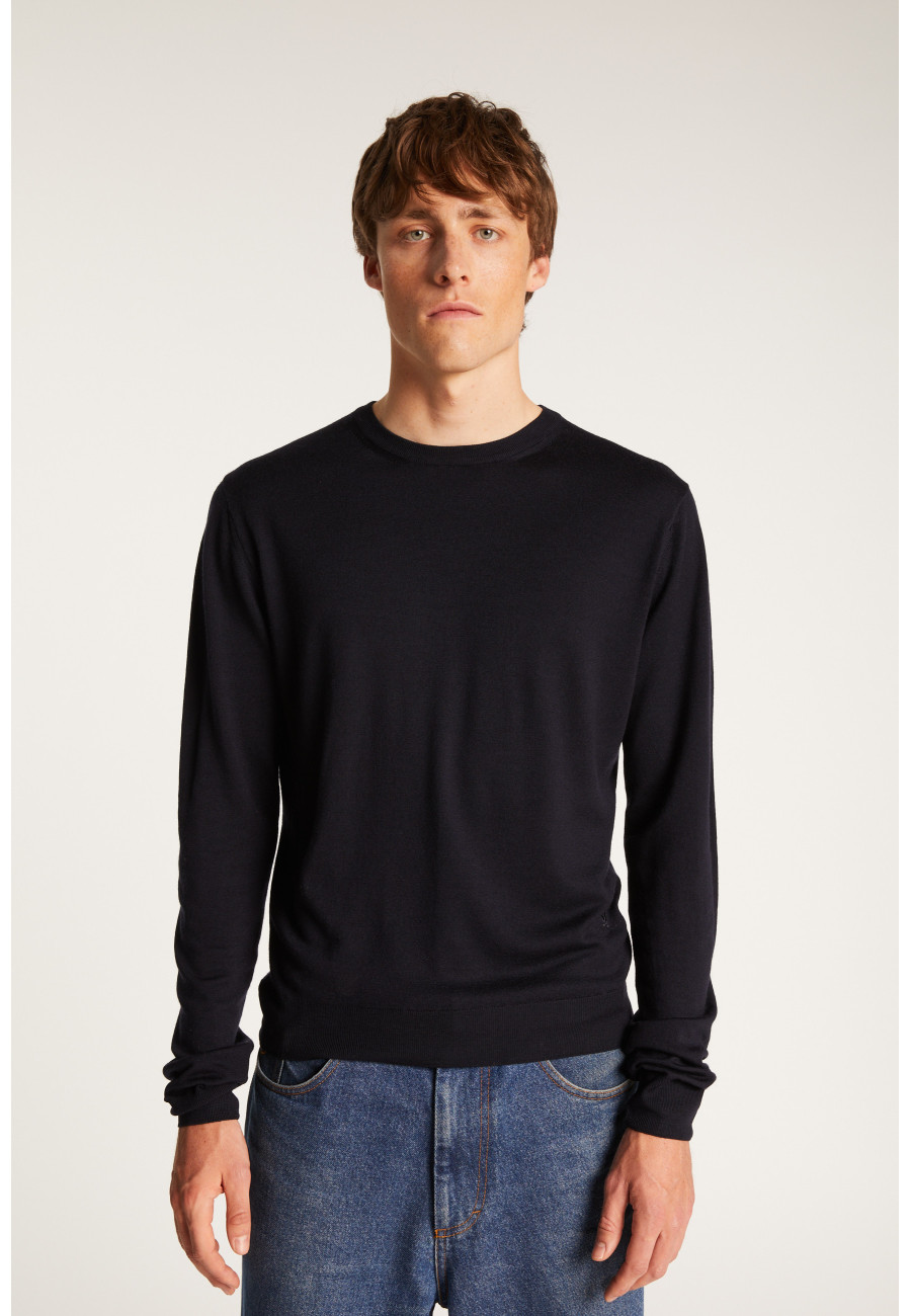 Merino Wool Crewneck Sweater - Eddie