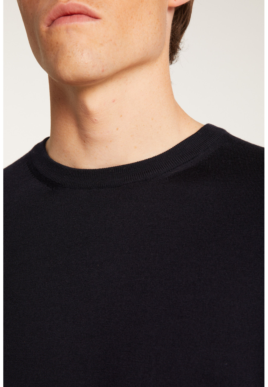 Merino Wool Crewneck Sweater - Eddie