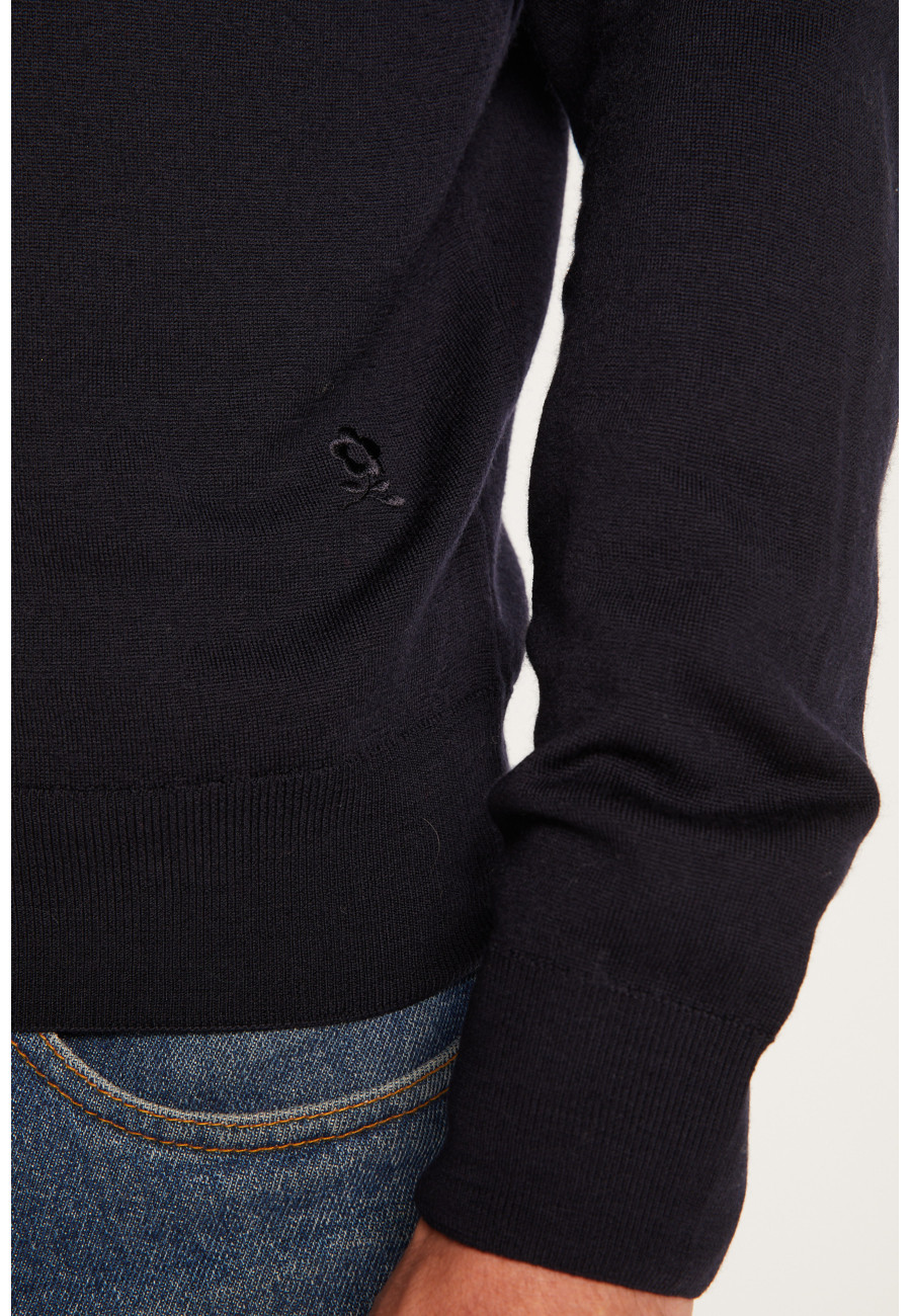 Merino Wool Crewneck Sweater - Eddie
