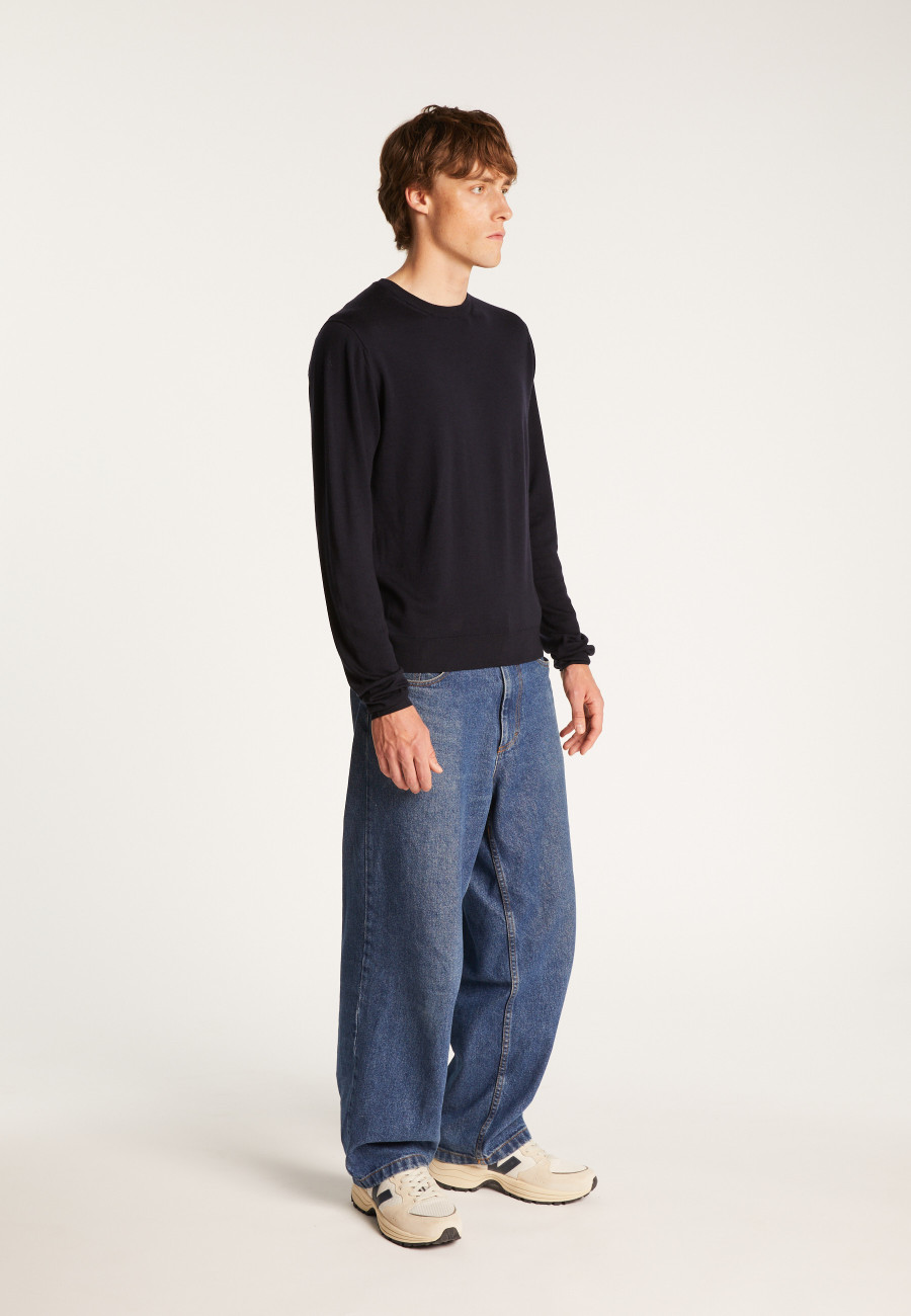 Merino Wool Crewneck Sweater - Eddie