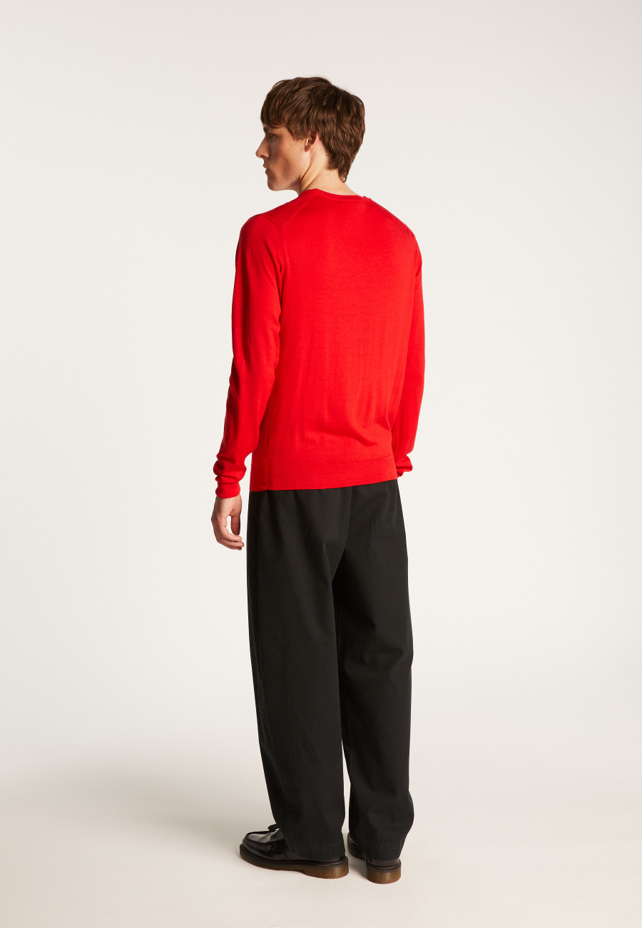 Merino Wool Crewneck Sweater - Eddie