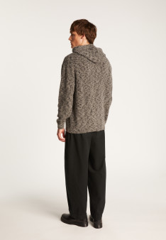 Hoodie en laine et mohair - Télio