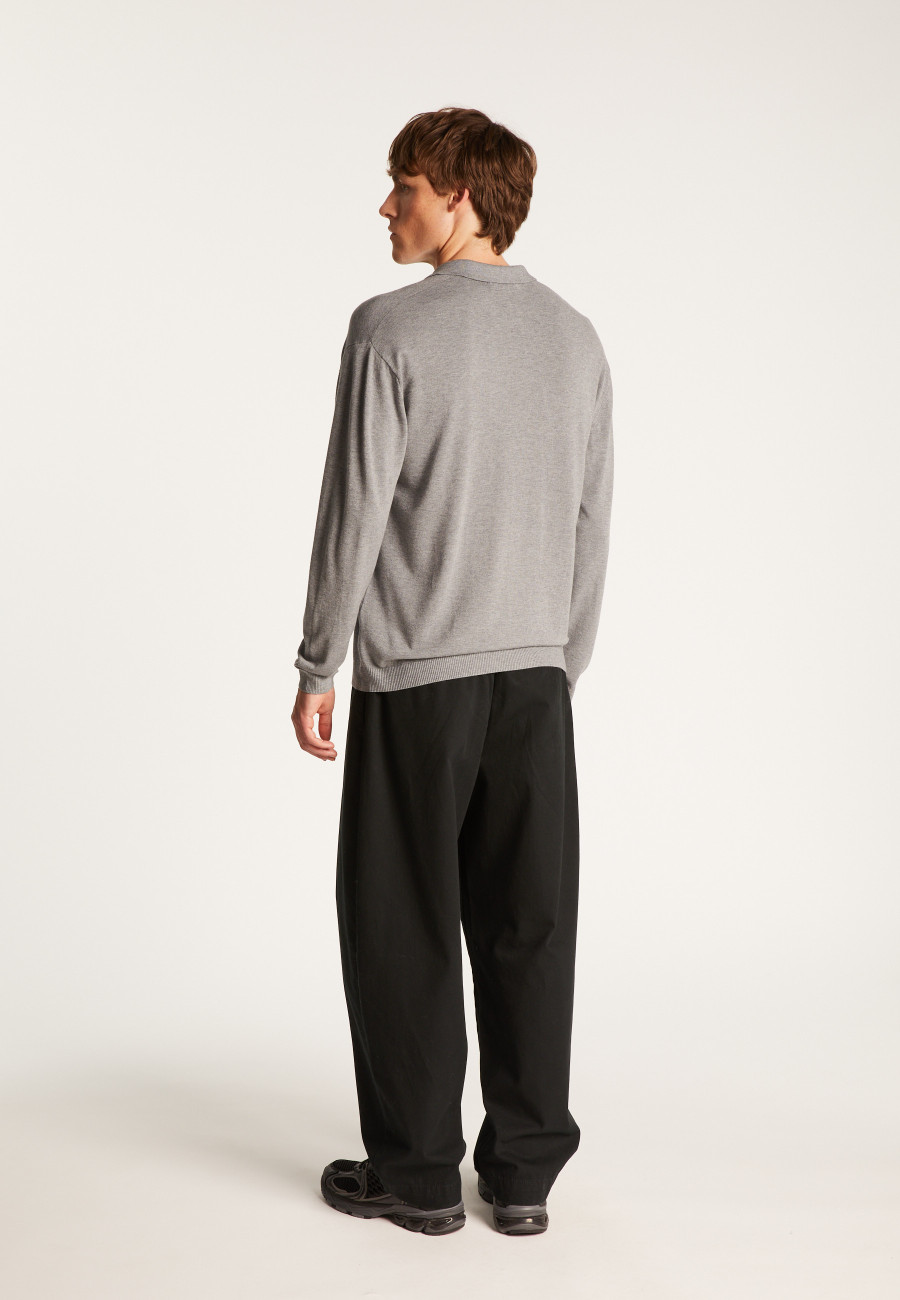 Technical wool polo shirt - Thibaud