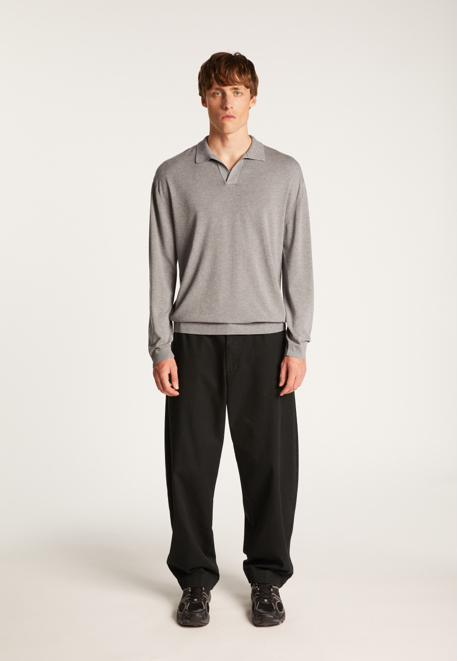 Polo en laine mélangée - Thibaud