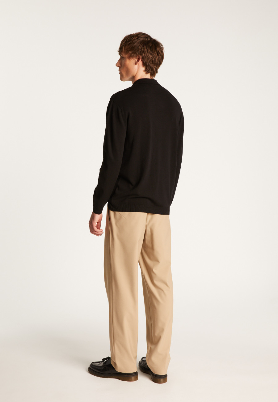 Polo en laine mélangée - Thibaud