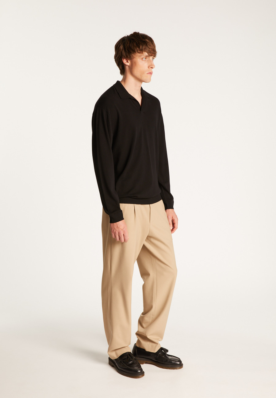 Polo en laine mélangée - Thibaud