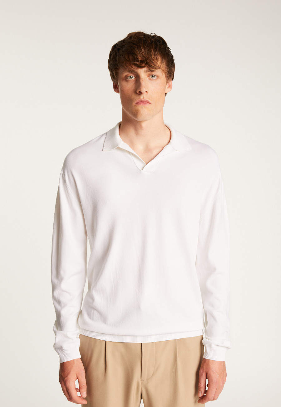 Technical wool polo shirt - Thibaud