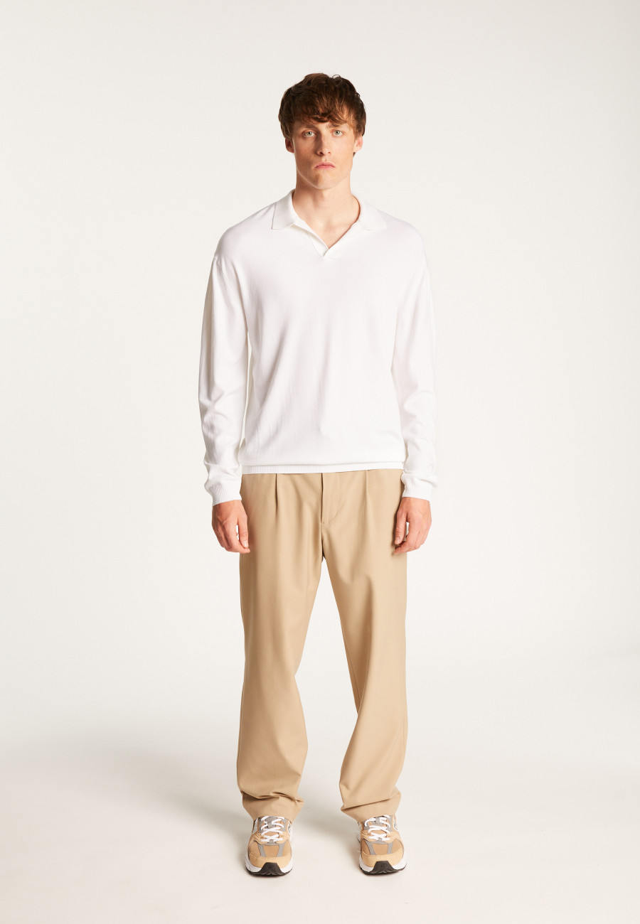 Polo en laine mélangée - Thibaud