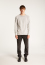 Pull col rond en laine velours  - Tino