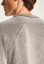 Pull col rond en laine mérinos  - Tino