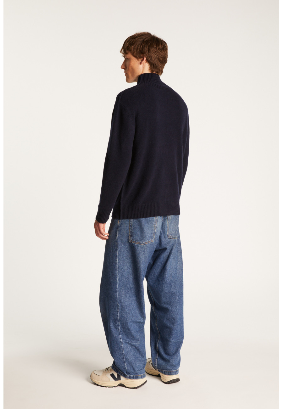 Suéter de gola alta com mistura de caxemira - Tiago